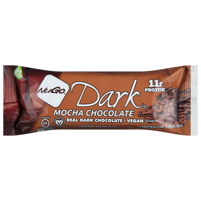 NuGo Dark Mocha Chocolate Protein Bars 1.76 oz