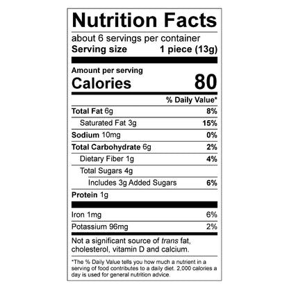 Hu Cashew Butter + Pure Vanilla Bean Dark Chocolate Bites 2.75 oz