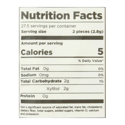 Pur Aspartame Free Cinnamon Sugar Free Chewing Gum 55 ea