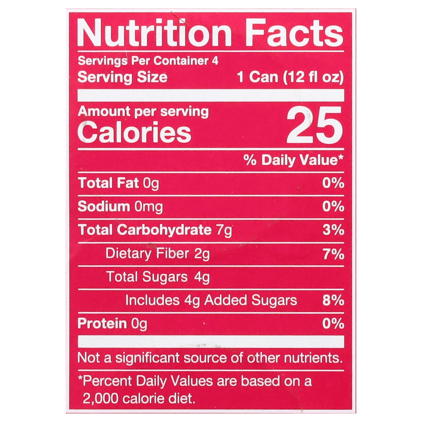 Poppi Strawberry Lemon Prebiotic Soda 4 - 12 fl oz Cans