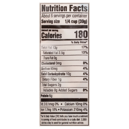 Woodstock Whole Roasted and Salted Cashews 6 oz