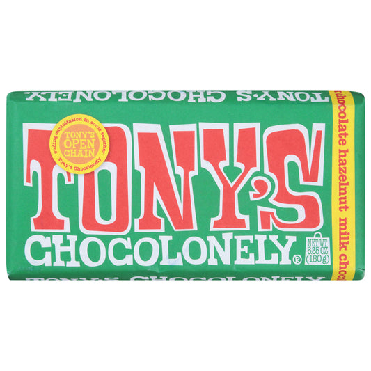 Tony's Chocolonely Hazelnut Milk Chocolate 6.35 oz