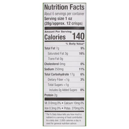 The Good Crisp Company Spicy Jalapeno Potato Crisps 5.6 oz