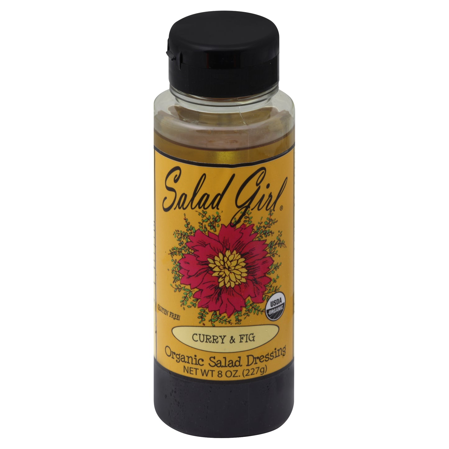 Salad Girl Salad Dressing 8 oz - Curry