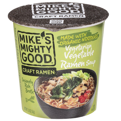 Mike's Mighty Good Vegetarian Vegetable Ramen Soup 1.9 oz