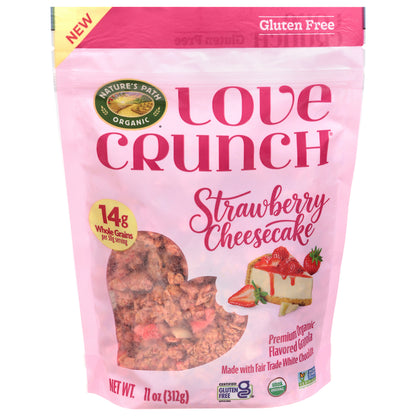 Nature's Path Organic Love Crunch Organic Premium Strawberry Cheesecake Granola 11 oz