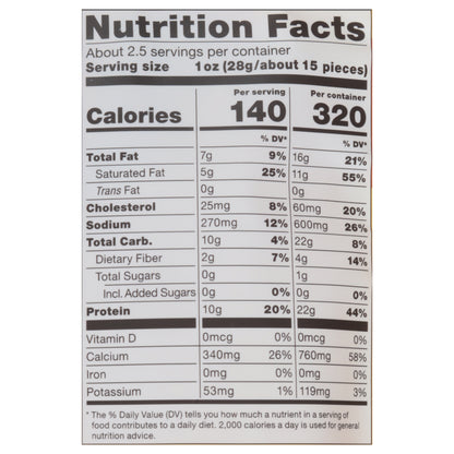 Sonoma Creamery Cheddar Cheese Crisps Bite Size! 2.25 oz