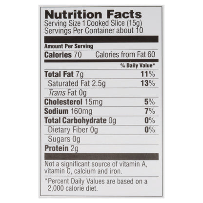 True Story Uncured Applewood Smoked Bacon 12 oz