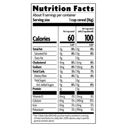 Nature's Path Organic Puffed Rice Cold Cereal 6oz EcoPac Bag