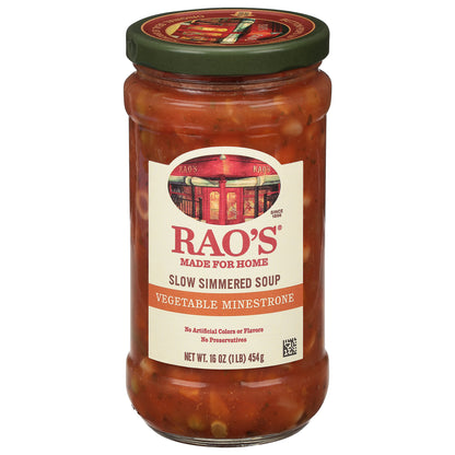 Rao's Slow Simmered Vegetable Minestrone Soup 16 oz