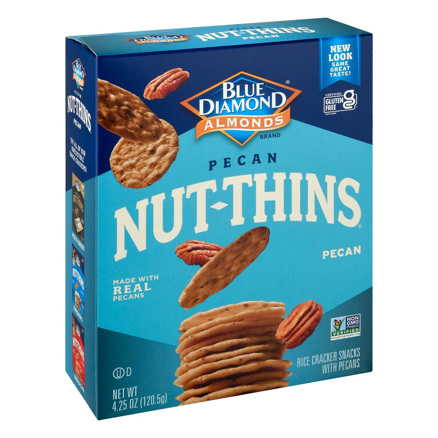 Blue Diamond Nut-Thins Pecan Crackers 4.25 oz