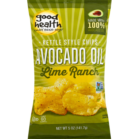 Good Health Kettle Chips 5 oz - Avocado Lime