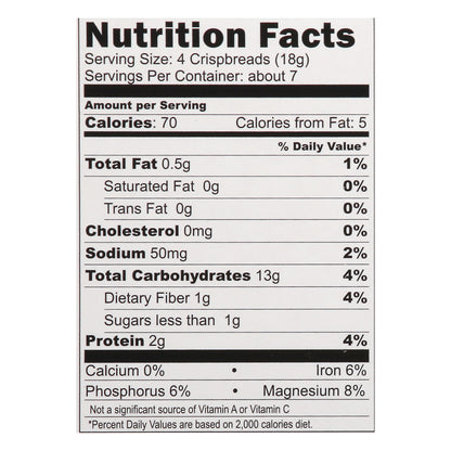 Le Pain Des Fleurs Crisp Bread 2 ea