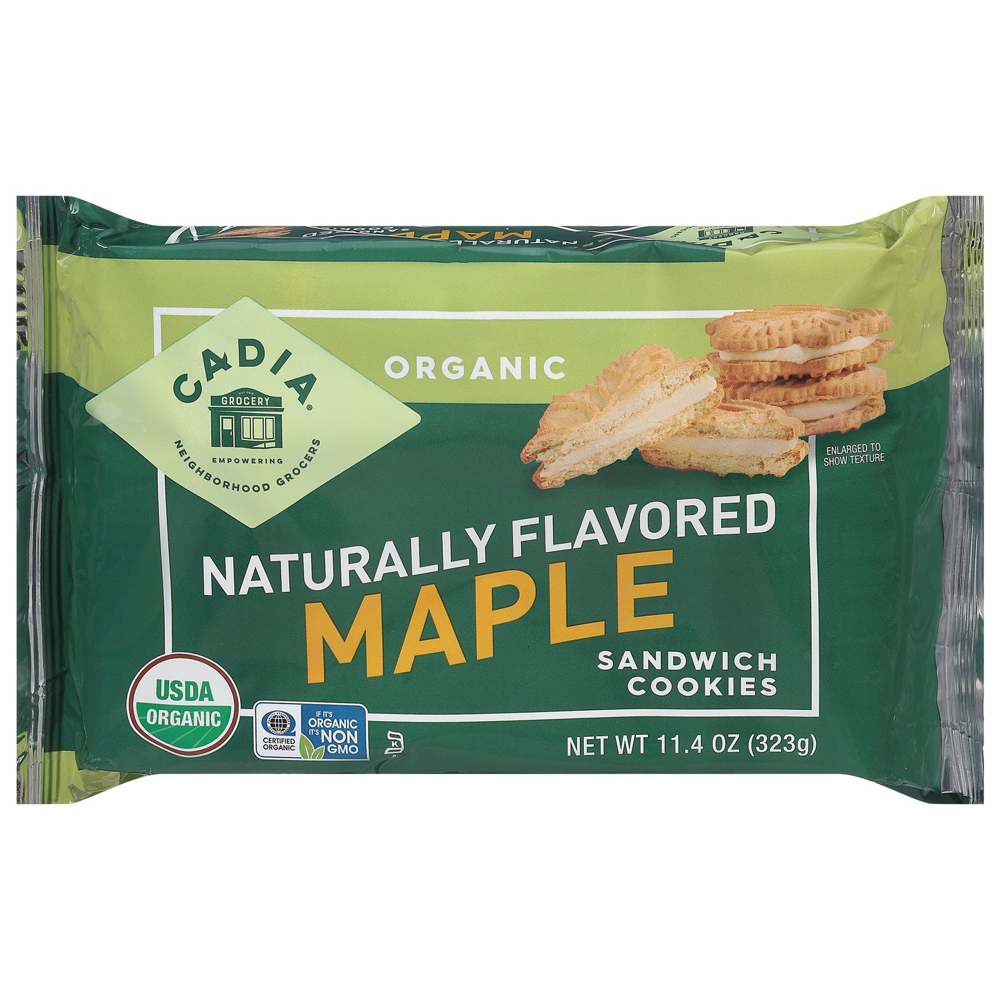 Cadia Organic Maple Sandwich Cookies 11.4 oz