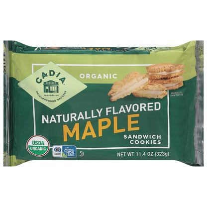Cadia Organic Maple Sandwich Cookies 11.4 oz