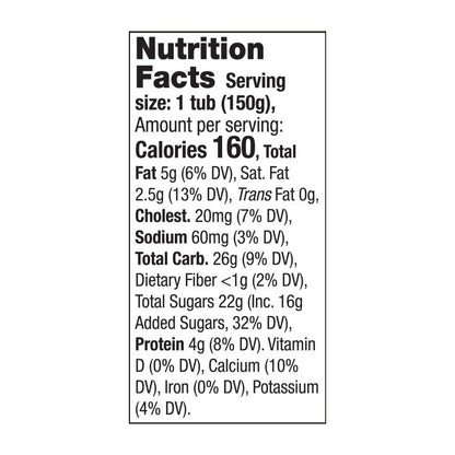 Brown Cow Cream Top Blueberry on the Bottom Whole Milk Yogurt 5.3 oz