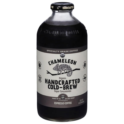Chameleon Organic Handcrafted Cold-Brew Espresso Coffee 32 fl oz