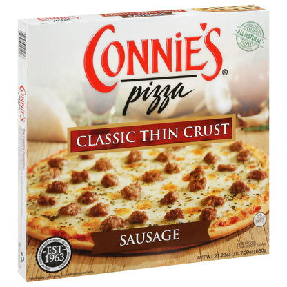 Connie's Pizza Classic Thin Crust Sausage Pizza 23.29 oz