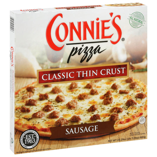 Connie's Pizza Classic Thin Crust Sausage Pizza 23.29 oz