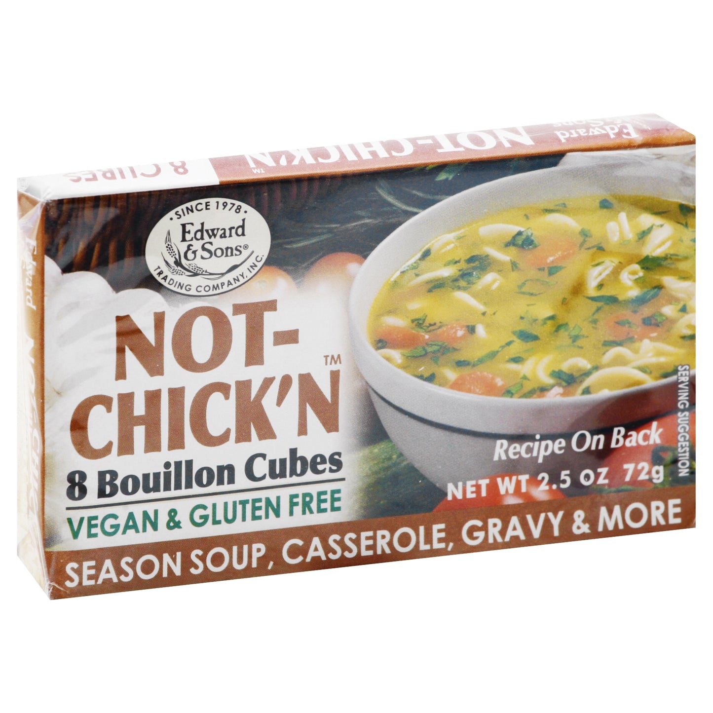 Edward & Sons Not-Chick'n Bouillon Cubes 8 ea
