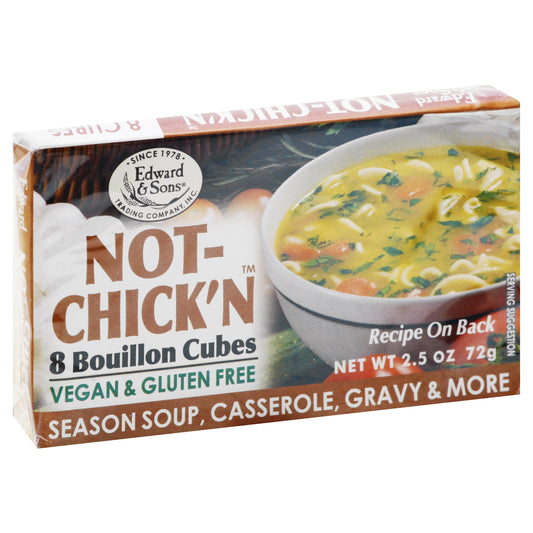 Edward & Sons Not-Chick'n Bouillon Cubes 8 ea
