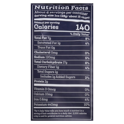 Siete Kettle Cooked Papitas Chipotle BBQ Potato Chips 5.5 oz