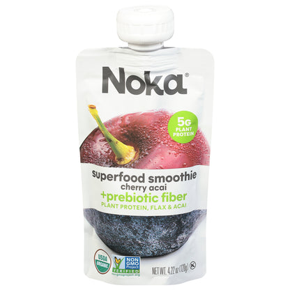 Noka Cherry Acai Superfood Smoothie 4.22 oz