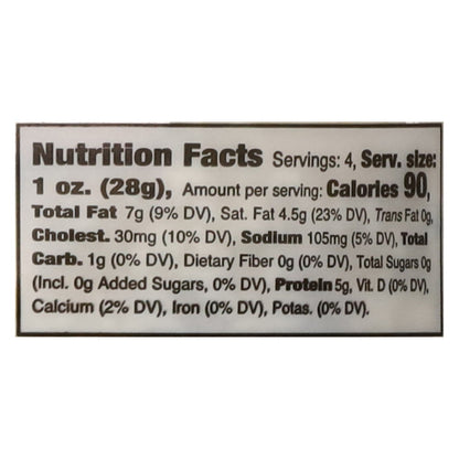 LaClare Family Creamery Crumbled Original Goat Cheese 4 oz