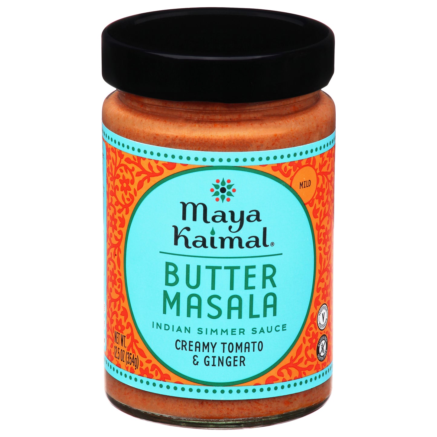 Maya Kaimal Mild Butter Masala Indian Simmer Sauce 12.5 oz
