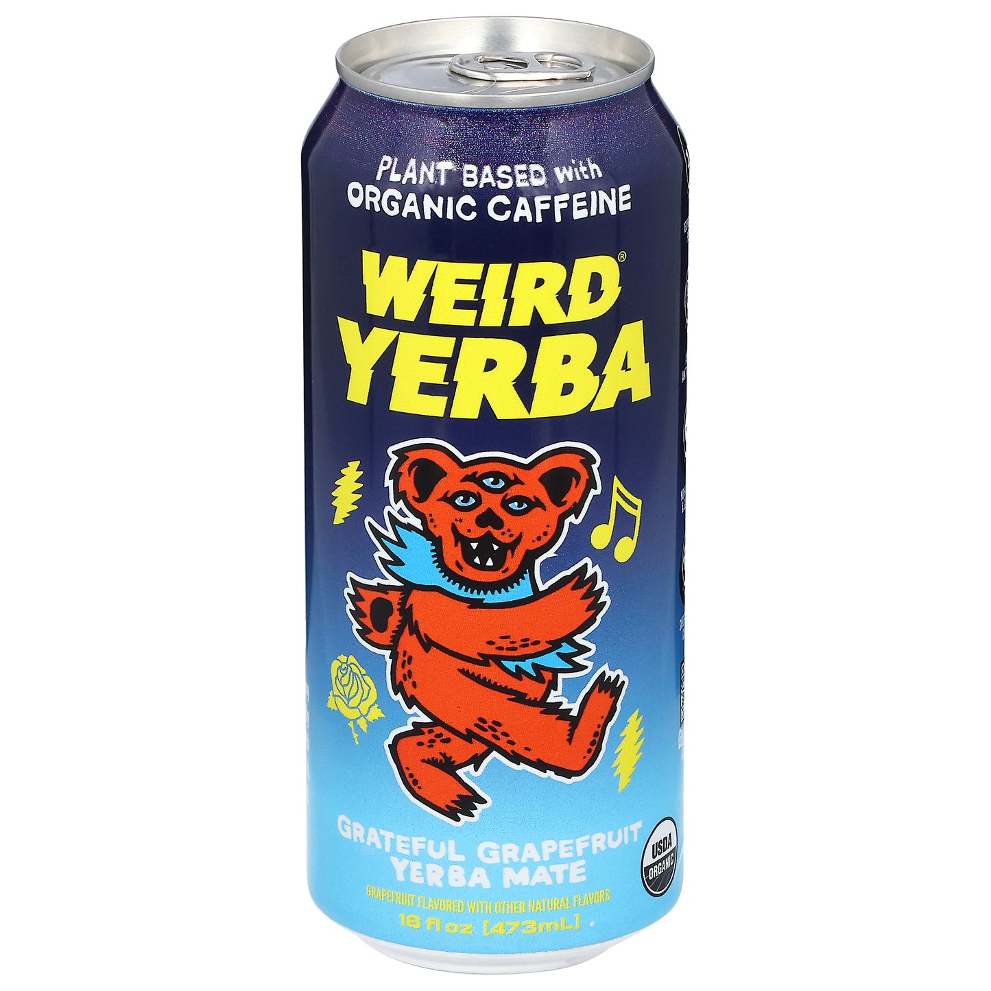 Drink Weird Grateful Grapefruit Yerba Mate 16 fl oz