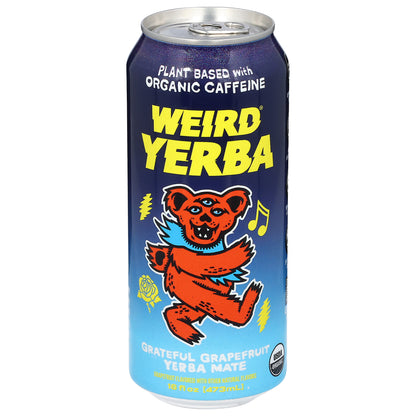 Drink Weird Grateful Grapefruit Yerba Mate 16 fl oz
