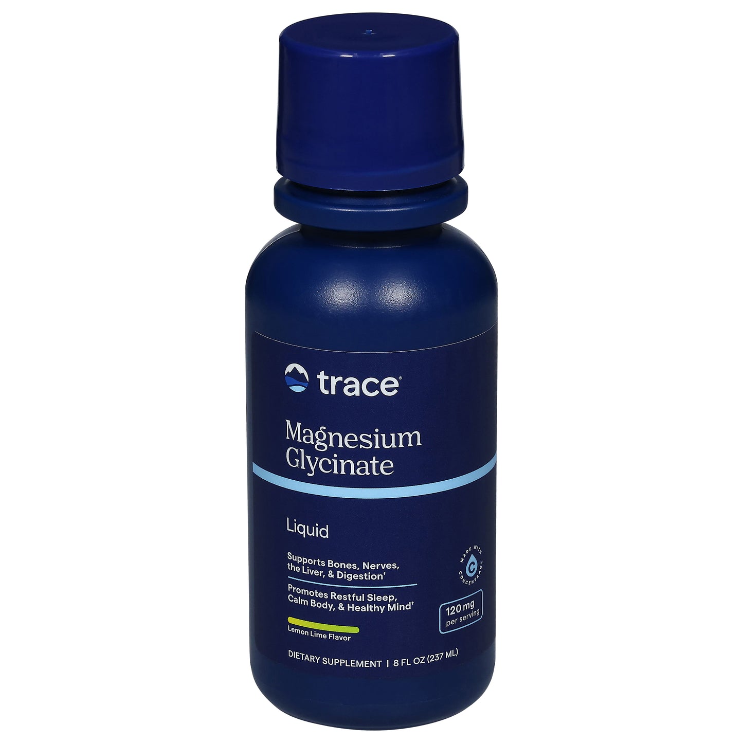 Trace Liquid Lemon Lime Flavor Magnesium Glycinate 8 fl oz
