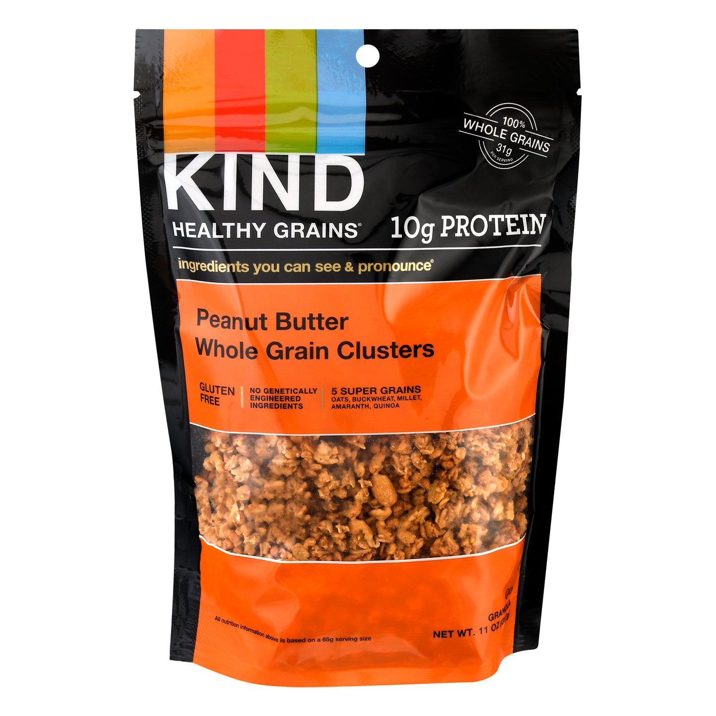 KIND Peanut Butter Whole Grain Clusters Granola 11 oz