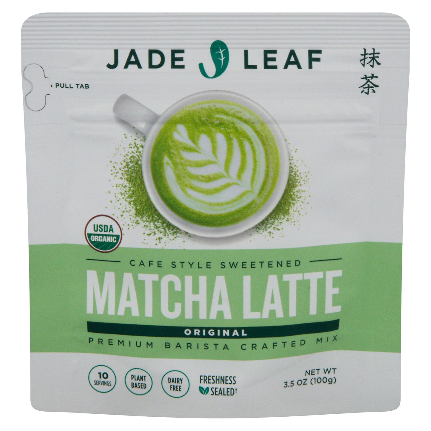 Jade Leaf Cafe Style Sweetened Original Matcha Latte 3.5 oz