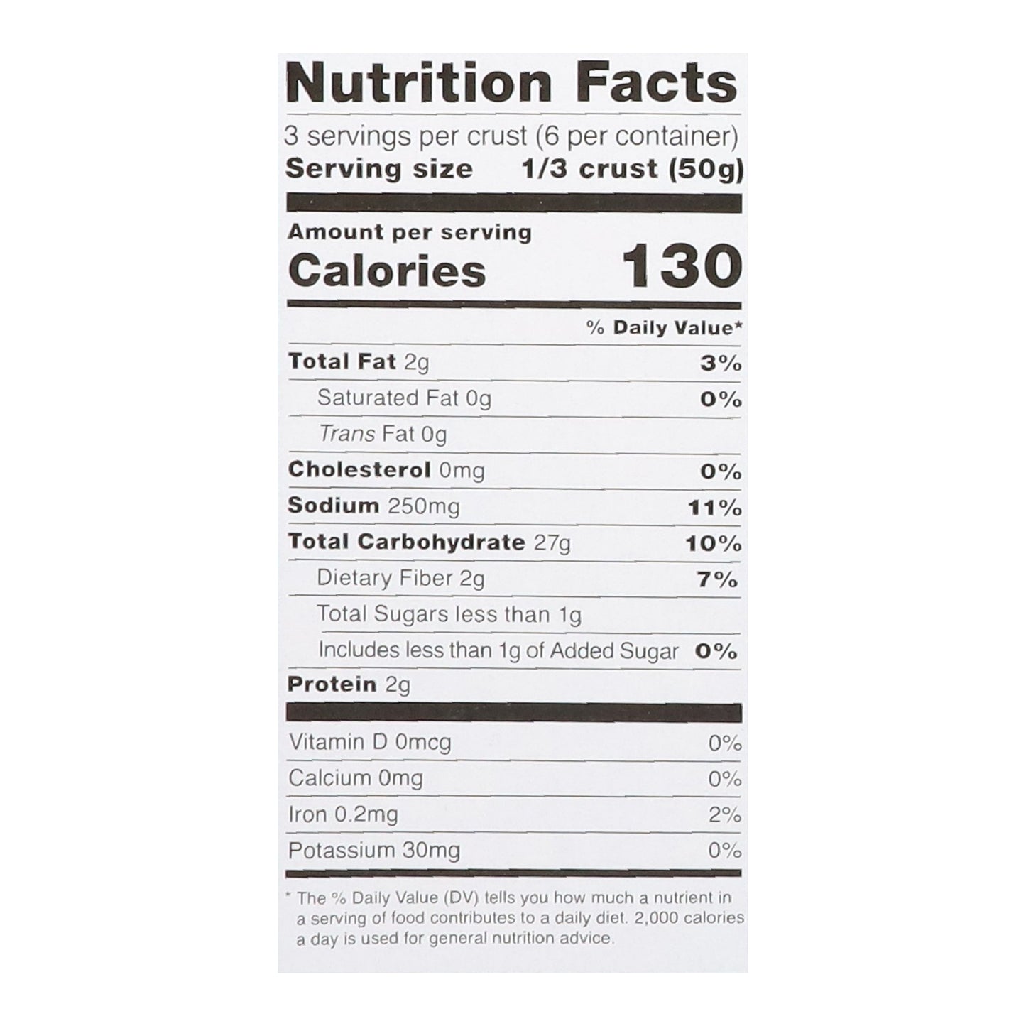 Schar Gluten-Free Pizza Crust 2 ea