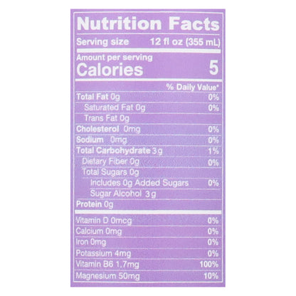 Melting Forest Sparkling Strawberry Lavender Adaptogenic Drink 12 fl oz