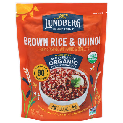 Lundberg Family Farms Organic Brown Rice & Quinoa 8 oz