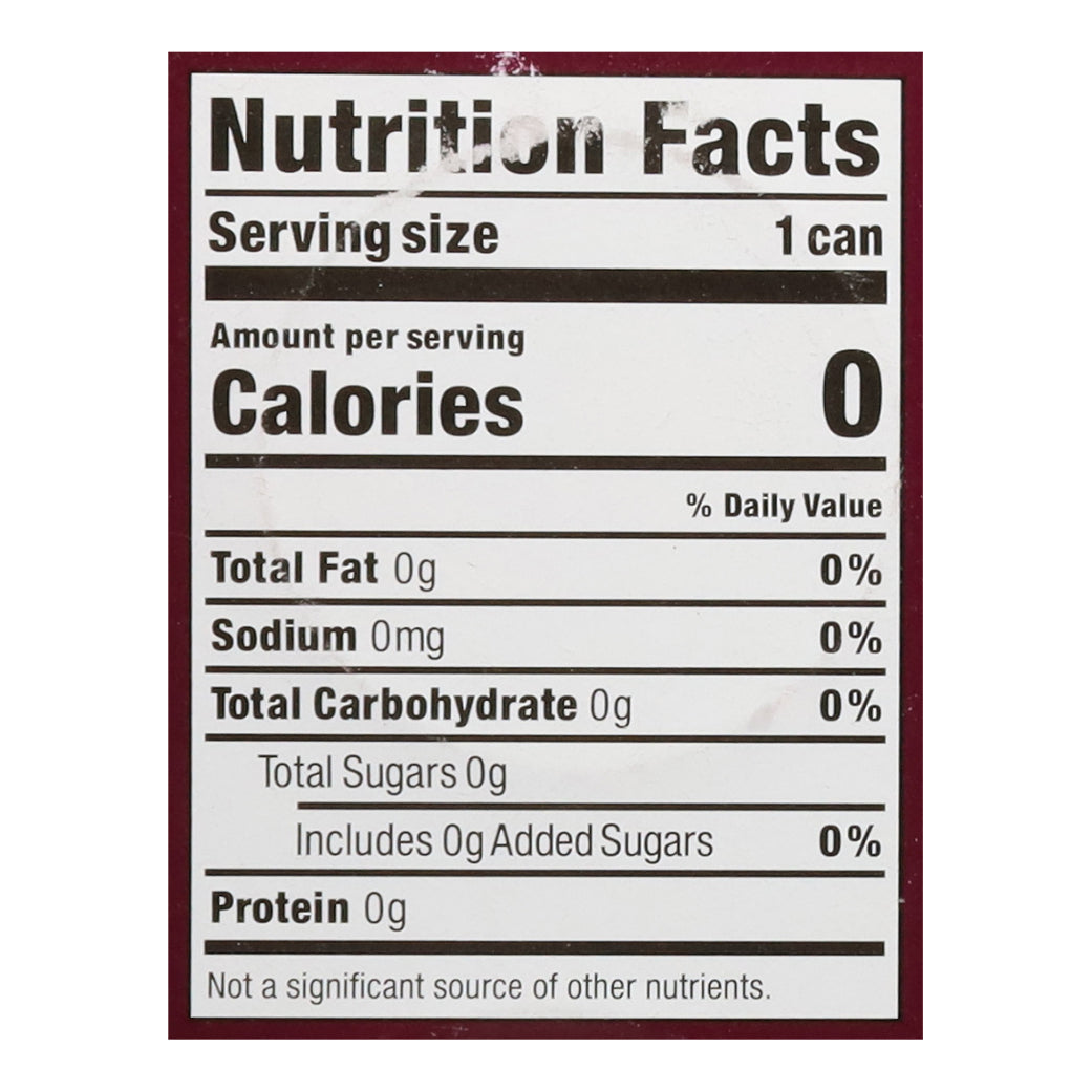 Nixie Black Cherry Lime Sparkling Water 8 - 12 fl oz Cans