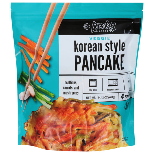 Lucky Foods Korean Style Veggie Pancake 4 ea