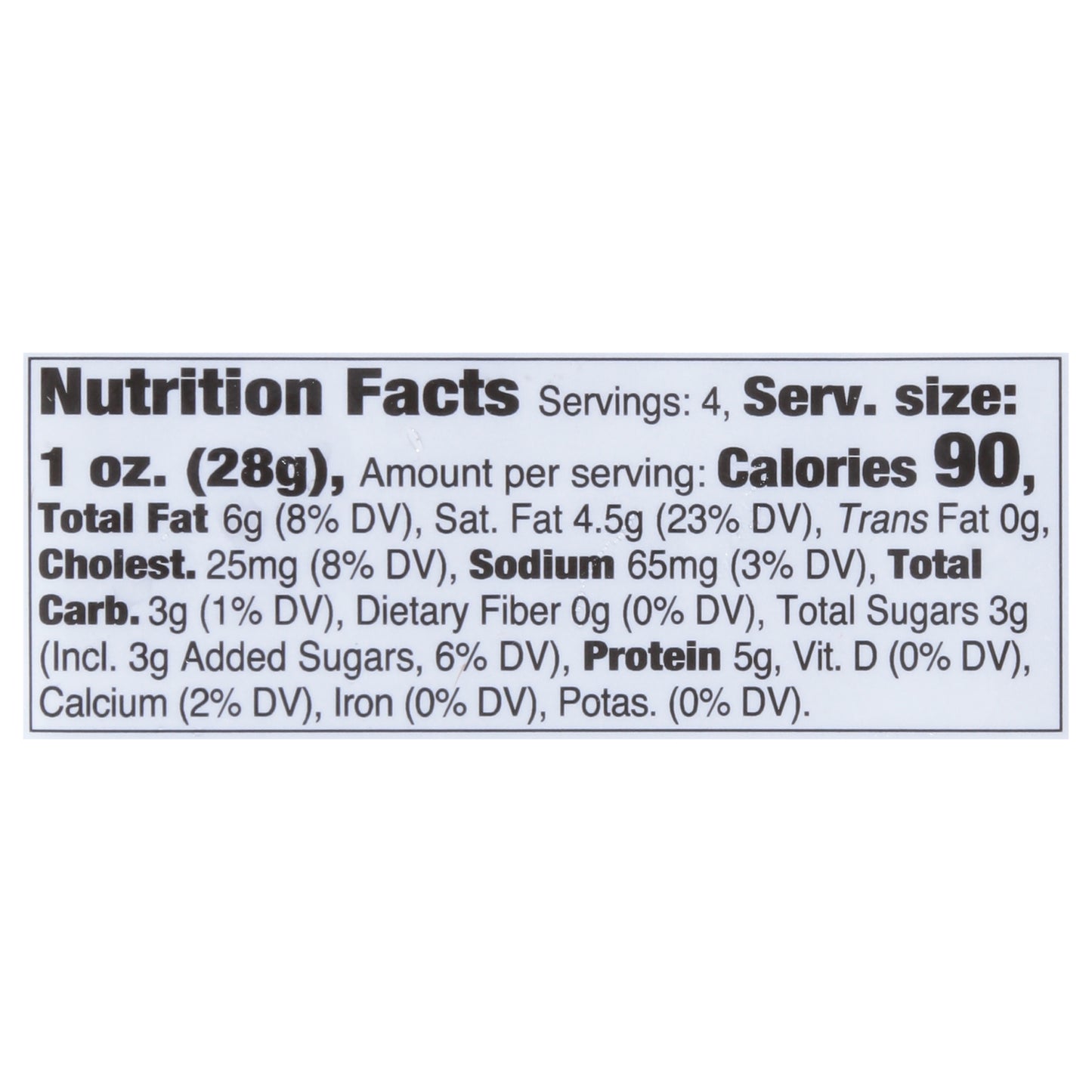 LaClare Family Creamery Honey Goat Cheese 4 oz