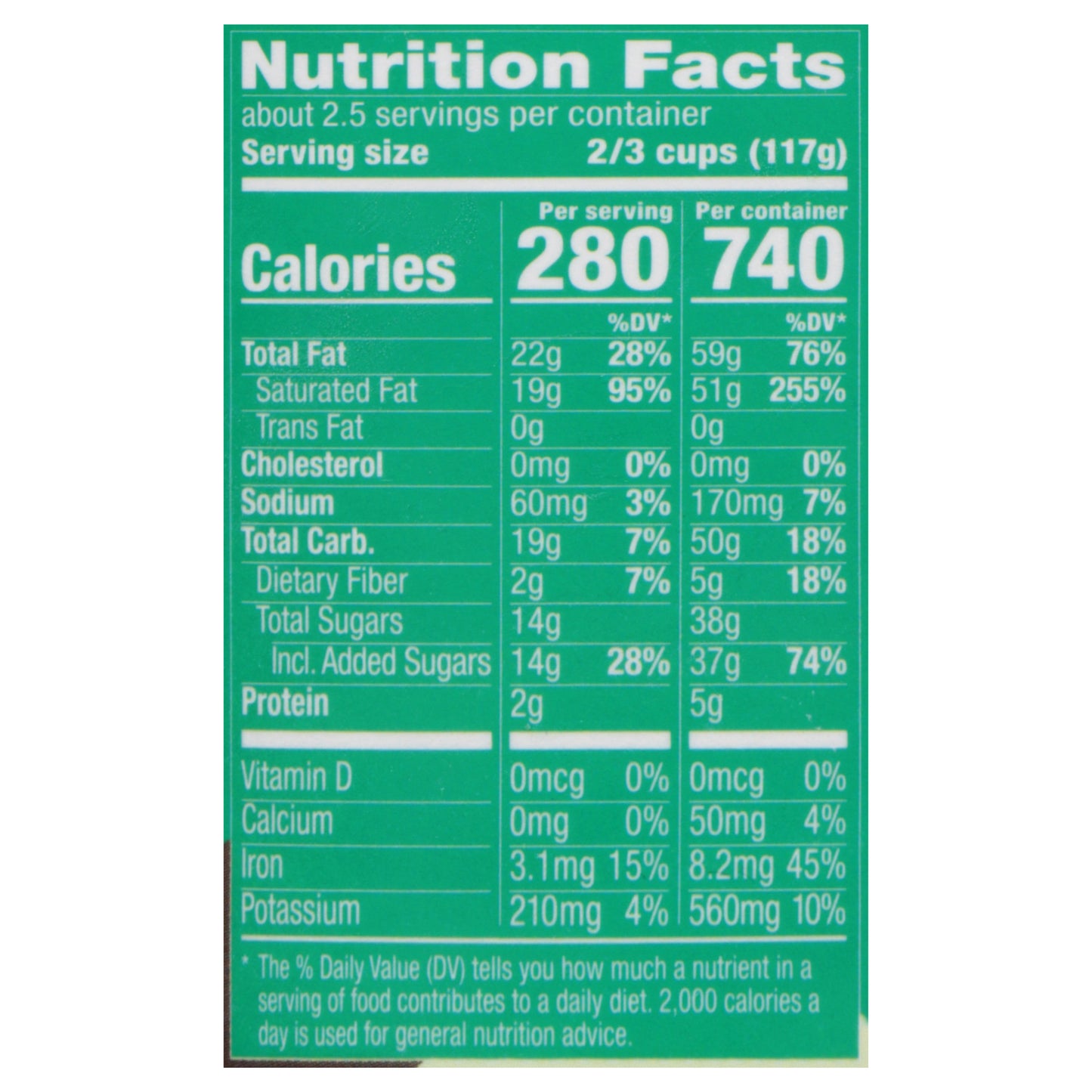 Cosmic Bliss Organic Mint Chip Galactica Dairy-Free Frozen Dessert 14 fl oz