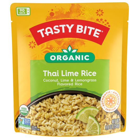 Tasty Bite Organic Thai Lime Rice 8.8 oz