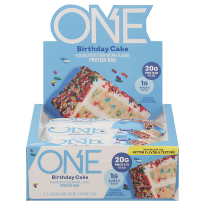One Birthday Cake Protein Bar 12 - 2.12 oz Bars