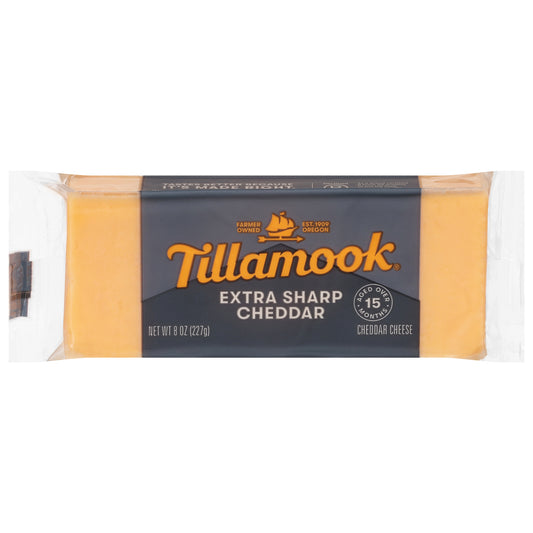 Tillamook Extra Sharp Cheddar Cheese 8 oz