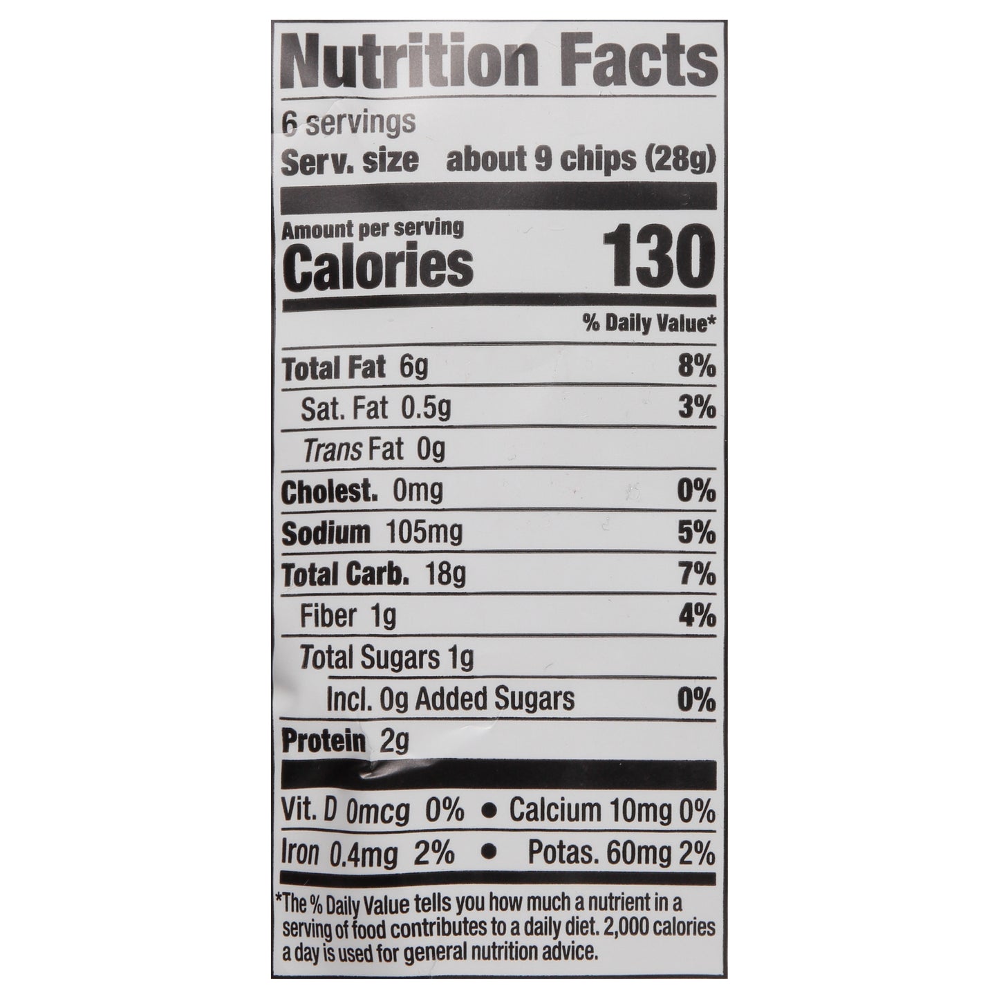 Lundberg Family Farms Thick and Crunchy Original Sea Salt Rice Chips 6 oz