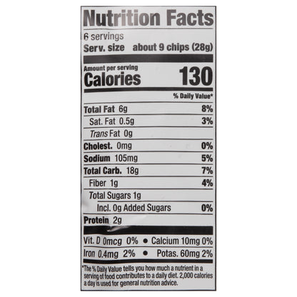 Lundberg Family Farms Thick and Crunchy Original Sea Salt Rice Chips 6 oz