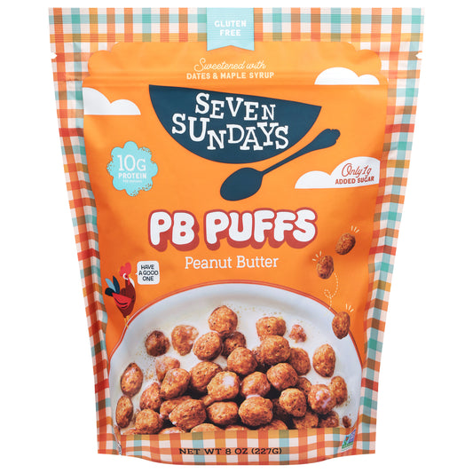 Seven Sundays Peanut Butter PB Puffs 8 oz