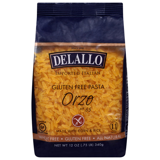DeLallo Gluten Free Orzo 12 oz