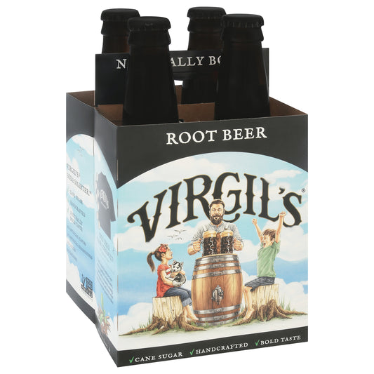 Virgil's Root Beer 4 Bottles 12 oz Bottle 4 ea