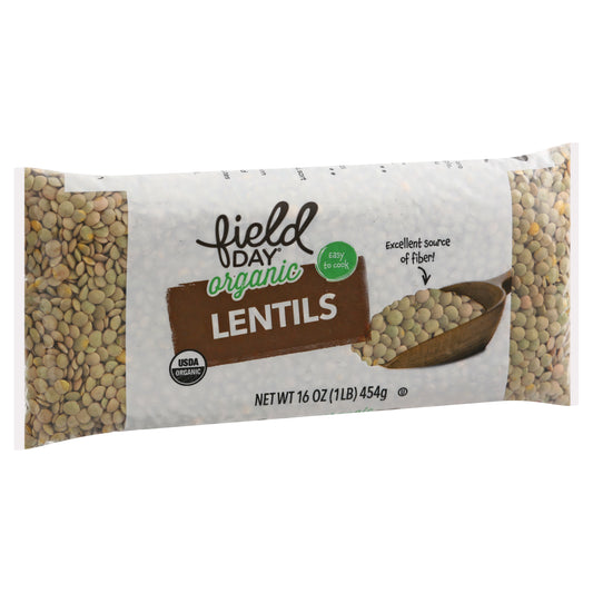 Field Day Organic Lentils 16 oz